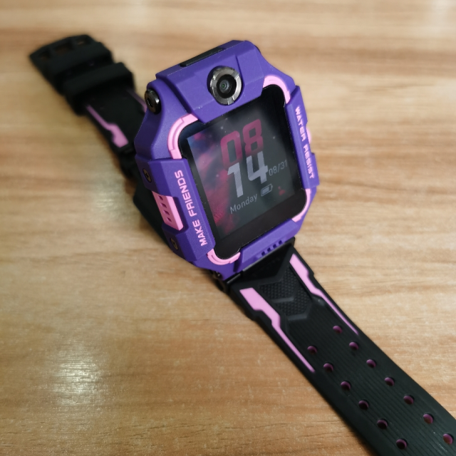 【前后双摄 酷炫新品】小天才电话手表z6 幻紫4g全网通儿童智能防水