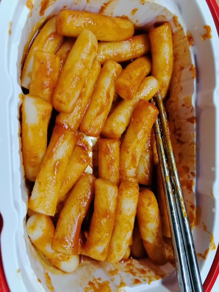 方便自热年糕网红小火锅户外便携懒人年糕条自煮韩式辣炒年糕330克 3