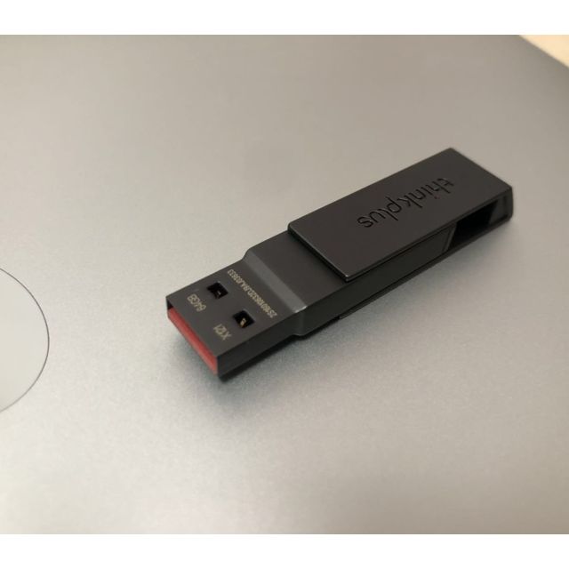 联想thinkplus双接口typec高速商务think手机u盘x12164gb金属旋转usb