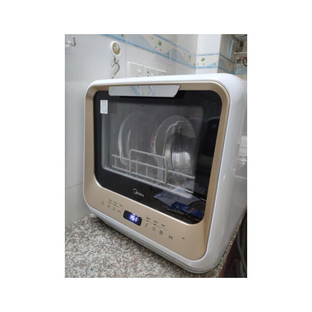 美的m1洗碗机全自动家用免安装刷完机小型台式智能迷你台上厨房