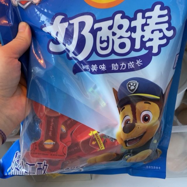 妙可蓝多汪汪队立大功儿童奶酪棒500g原味1袋混合水果味1袋