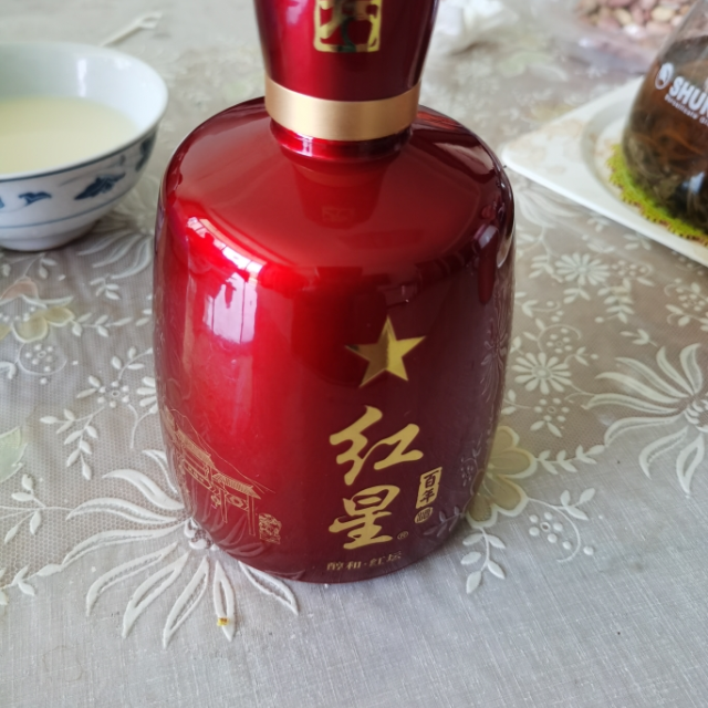 > 红星百年酒 43度 500ml 醇和红坛浓香型白酒(新老包装随机发货)商品