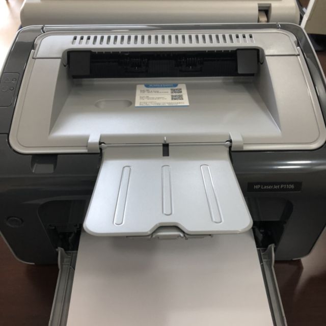 惠普(hp) laserjet pro p1106 黑白小型办公单功能激光打印机(打印)
