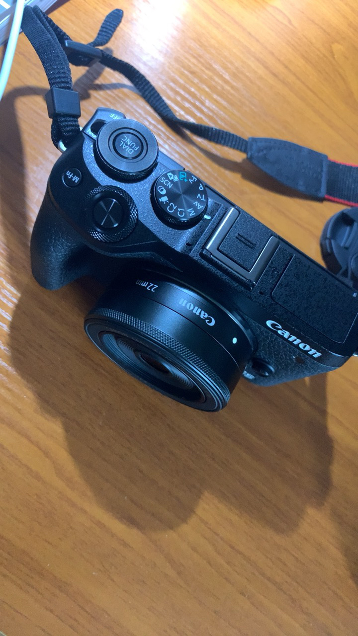 佳能(canon)ef-m 22mm f2 stm定焦镜头 22定焦 微单饼干头 适合eos