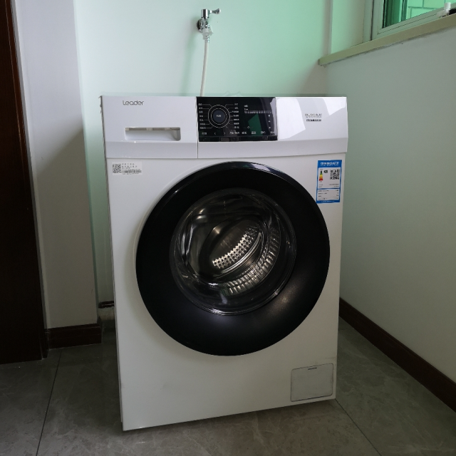 统帅leader海尔出品10kg大容量变频节能静音滚筒洗衣机全自动快乐小鸡