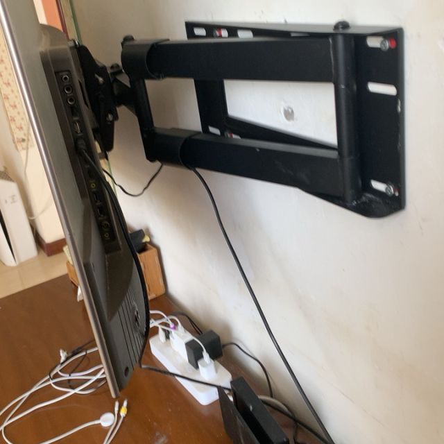 长臂电视挂架电视架电视机挂架电视支架旋转伸缩夏普三星505548656070