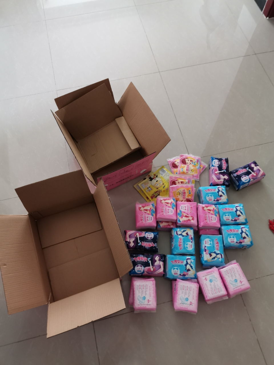 七度空间优雅卫生巾