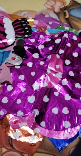 生日气球套餐宝宝周岁儿童生日派对布置装饰用品卡通字母铝膜气球套装 充气用品巧妈妈国产晒单图