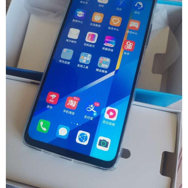 华为荣耀honor荣耀x10max5g双模全网通6gb128gb竞速蓝709英寸护眼阳光