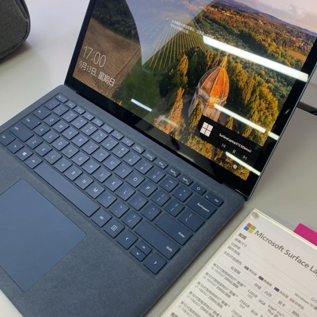 微软surfacelaptop3135英寸v4c00057i58g256g灰钴蓝轻薄本