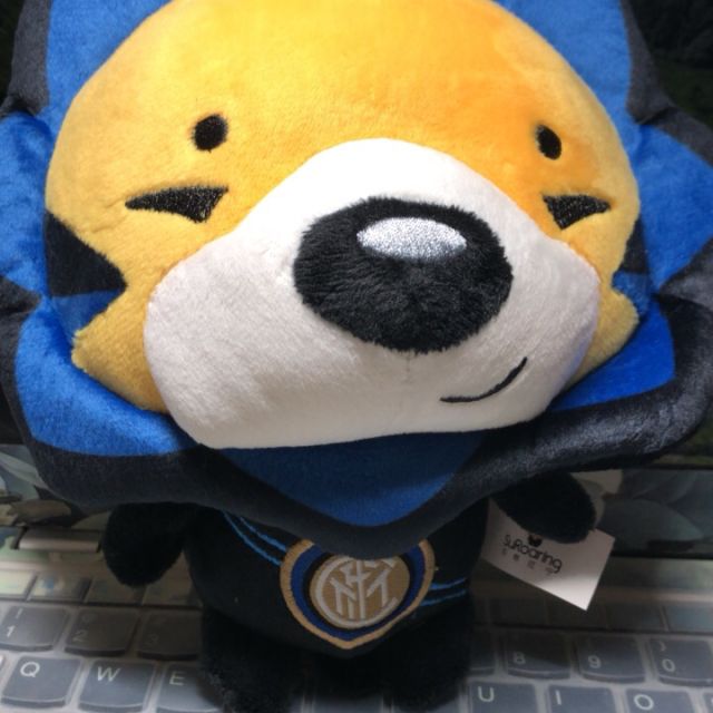 国际米兰俱乐部新品官方吉祥物可爱狮子公仔毛绒玩具儿童礼物