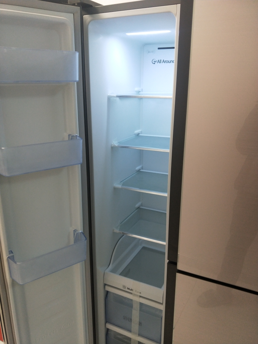 (9新特价)容声bcd-558wks1hpg 558升t型门 多门对开门电冰箱 矢量双