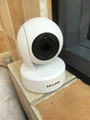 tp-link 無線監控攝像頭 400萬高清雲臺 tl-ipc44an-4 家用網絡智能