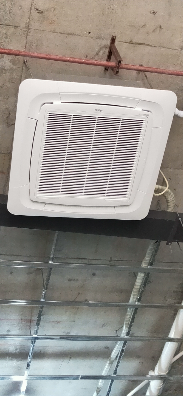海尔/haier 3匹吸顶天花机定频中央空调冷暖匹嵌入式 3p商用家用空调