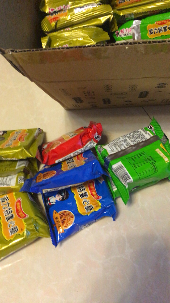 派力特掌心脆21g*20包(5口味随机) 干脆面掌心脆干吃点心面香脆面整箱