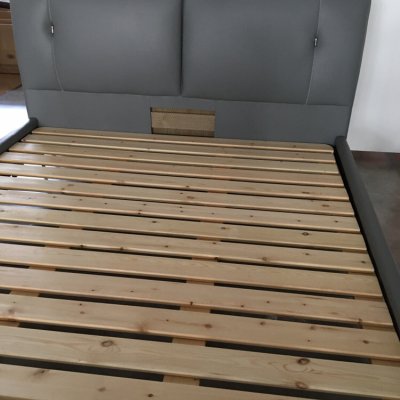 [新品]左右皮床现代北欧简约轻奢婚床意式主卧家具1.