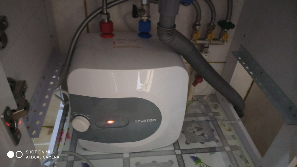 阿诗丹顿 家用储水式电热水器1500w一级能效节能省电 搪瓷内胆 储水式