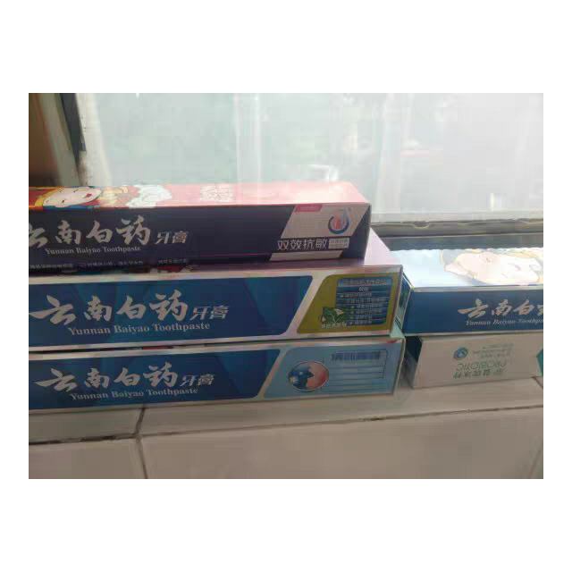 云南白药牙膏益优清新清新晨露150g