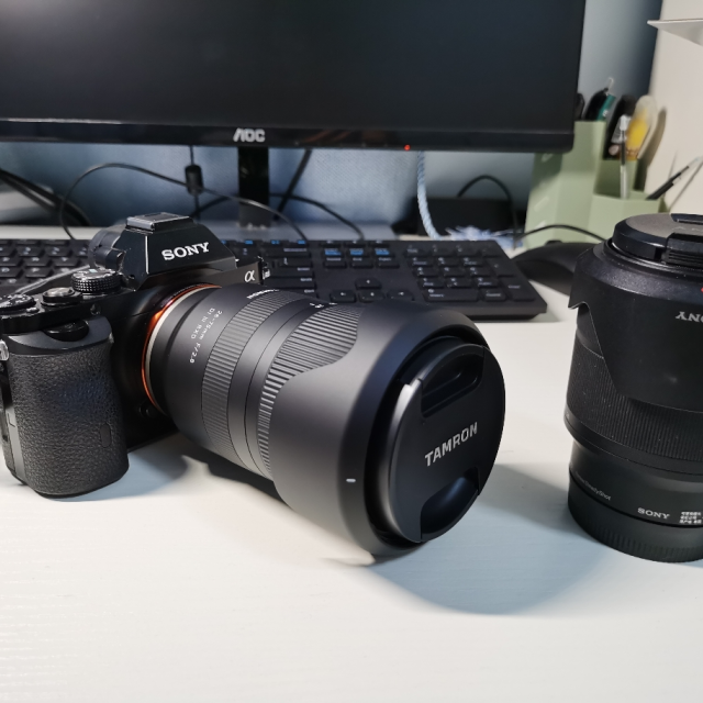 腾龙tamron2875mmf28diiiirxda036全画幅大光圈标准变焦微单镜头索尼e