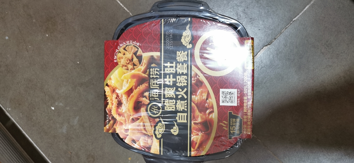 海底捞自煮火锅 火锅底料 脆爽牛肚牛油415g速食火锅 方便速食小火锅 自热火锅 懒人火锅 方便速食火锅晒单图