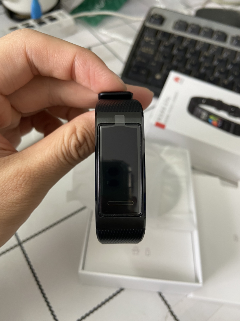 华为手环4 pro 曜石黑 运动手环 智能手环(血氧饱和度检测 nfc智能