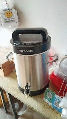乐创(lecon) 商用豆浆机大容量全自动现磨无渣免滤大型早餐店加热打浆