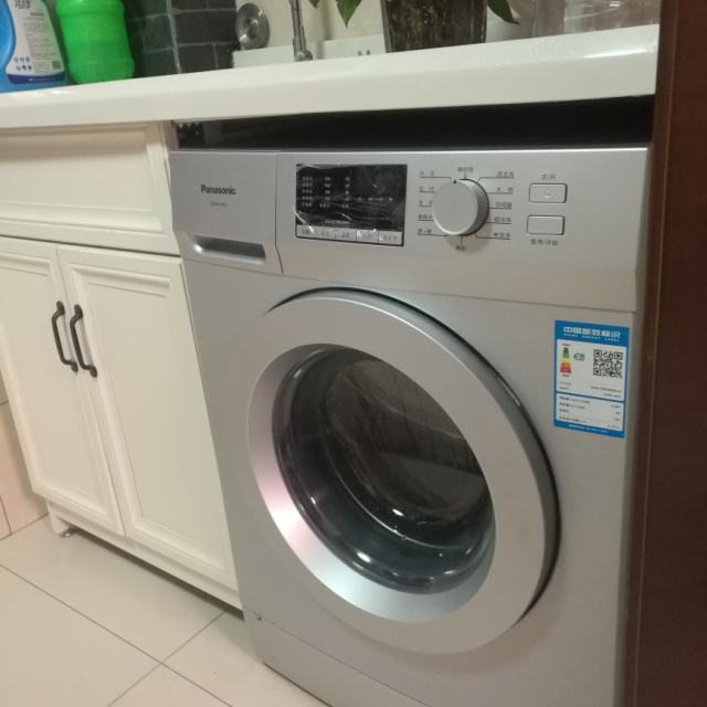 松下panasonicxqg808公斤家用滚筒洗衣机全自动90度高温除菌羽绒洗