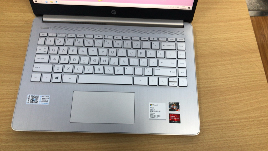 惠普(hp)hp14s-fq0003au14英寸輕薄本筆記本電腦(r3-3250u 4g 256g