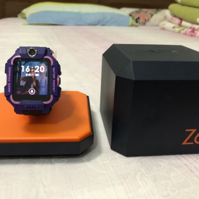 【前后双摄 酷炫新品】小天才电话手表z6 幻紫4g全网通儿童智能防水