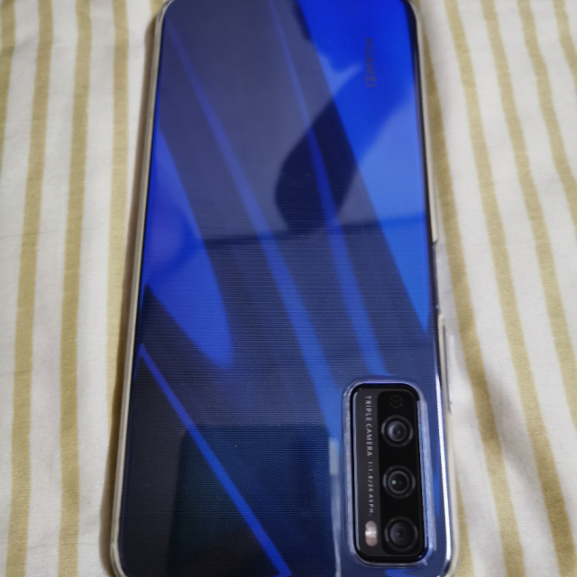 华为huawei畅享20pro6gb128gb深海蓝超清全视屏超广角ai三摄移动联通