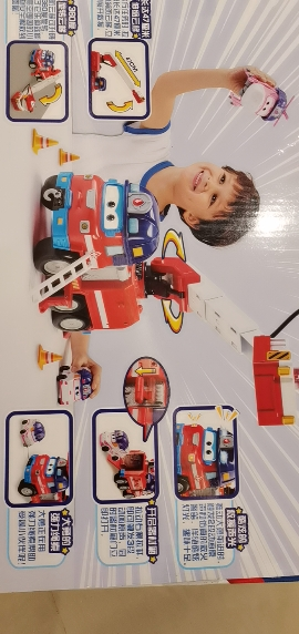 奥迪双钻超级飞侠场景系列-大勇声光消防车男孩女孩玩具儿童节礼物