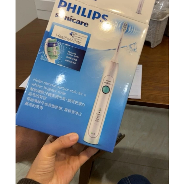 飞利浦philips电动牙刷hx680602梦幻粉成人充电式牙刷力度感应护龈
