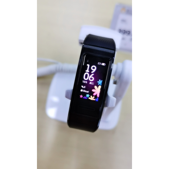 华为手环4e黑色椰子灰表带篮球精灵智能手环50米防水睡眠监测智能提醒