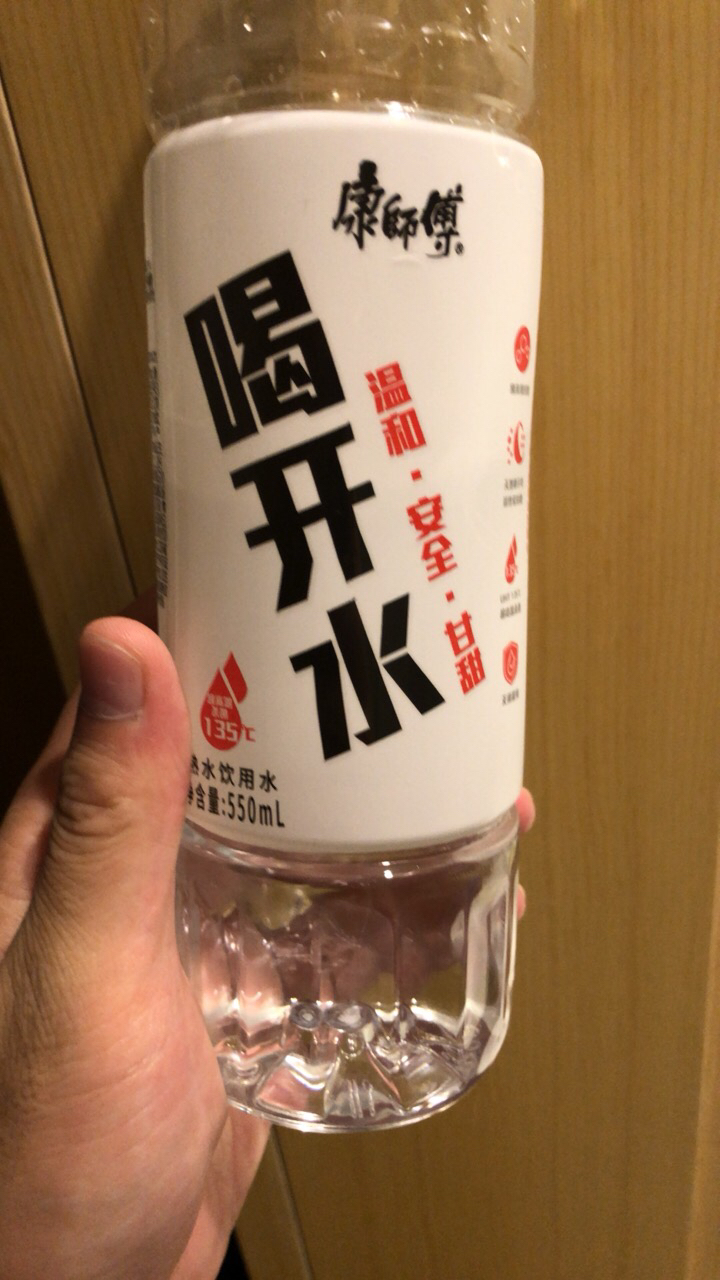 康師傅喝開水550ml*24瓶(熟水飲用水)曬單圖