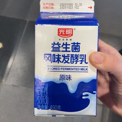 光明风味发酵乳好不好图片