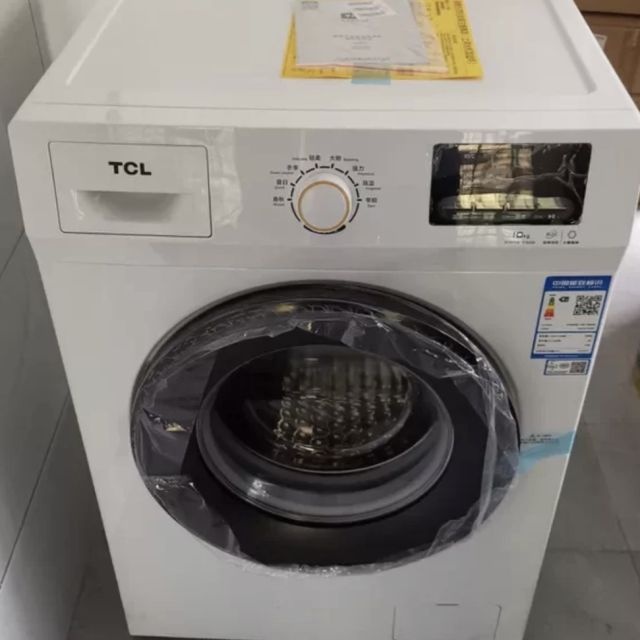 tcl xqg80-p300b 8公斤滚筒洗衣机 变频全自动 中途添衣 节能静音 16