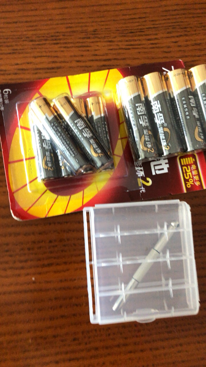 南孚(nanfu)lr44纽扣碱性电池a76/ag13/357a 1.