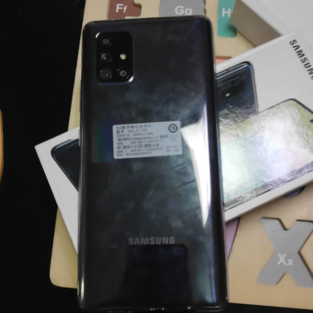 三星galaxya715g版sma71608gb128gb镭丝黑全面屏6400万后置四摄大容量