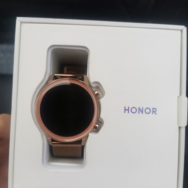 新品预售华为荣耀honormagicwatch242mm雅致款樱粉金运动手表智能手表