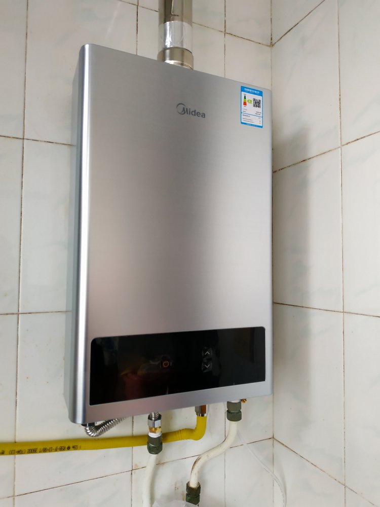 美的(midea)12升燃气热水器jsq22-hwa(t)12升 美的热水器天然气家用