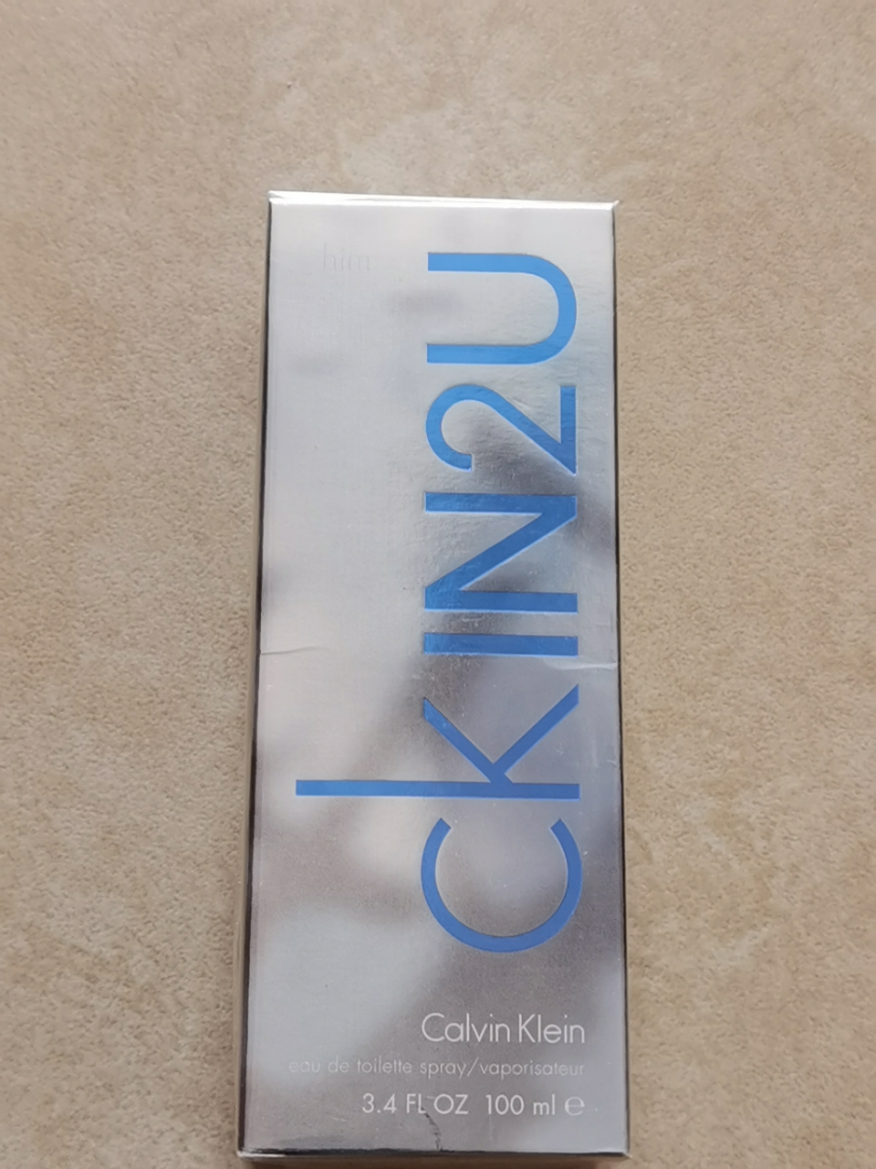 calvin klein卡文克莱 ck in2u喜欢你100ml 男士香水 美国原装进口