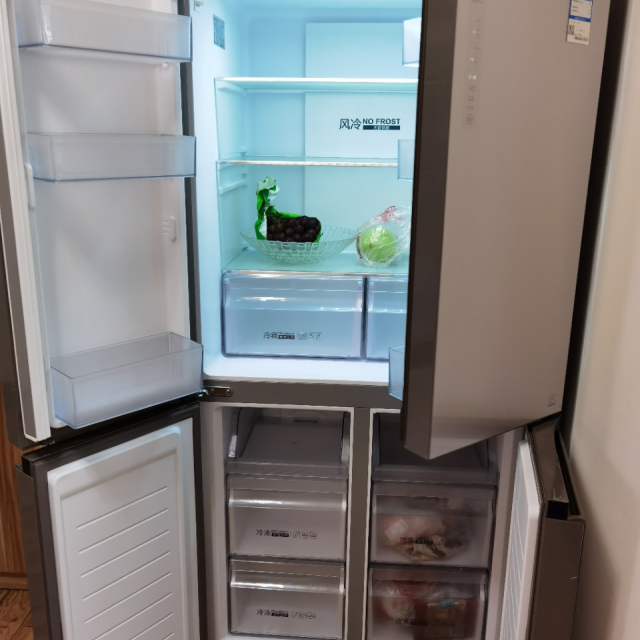 海尔haierbcd471wdcd471升多门冰箱家用风冷无霜变频冰箱大容量四门