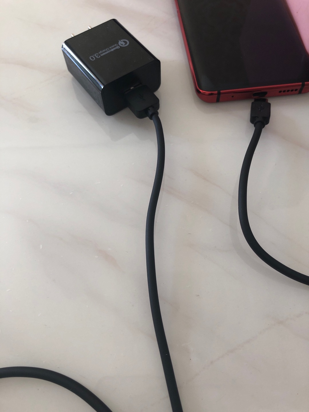 努比亚x 17s z18 mini z20 红魔3s mars充电器18w快闪充9v充电头3a黑