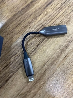 baseus倍思 苹果耳机转接头iphone11手机转换器 lightning充电听歌