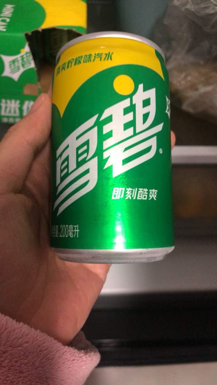 可口可乐 雪碧200ml*12听mini罐家用办公休闲差旅必备迷你罐碳酸饮料