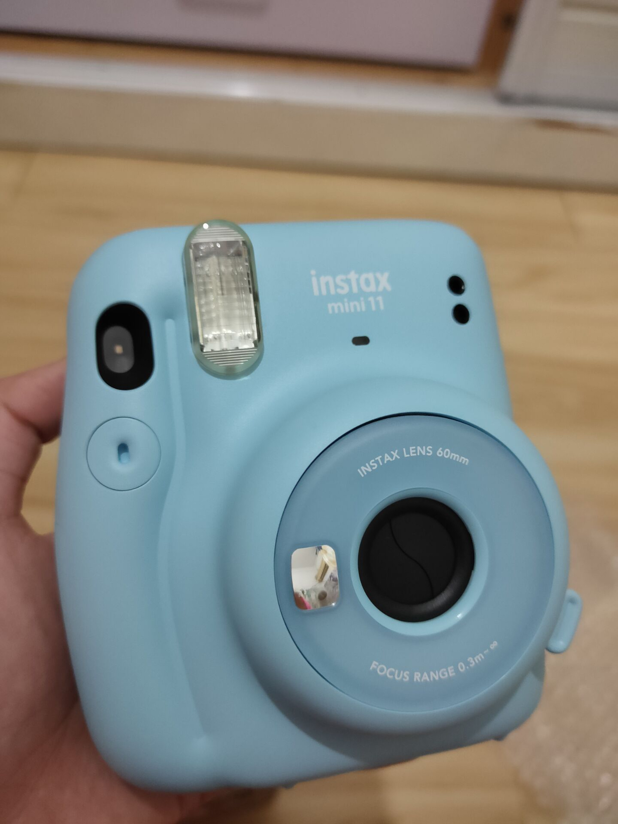 fujifilm/富士拍立得相機 instax mini11 晴空藍 mini9升級款 相紙86*