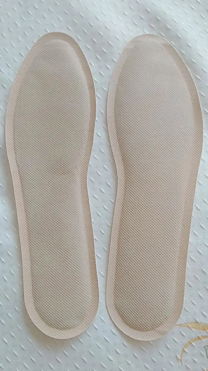 [厂家直蕟]自发热鞋垫暖足贴暖宝宝暖脚贴可行走热帖加热鞋垫12小时冬