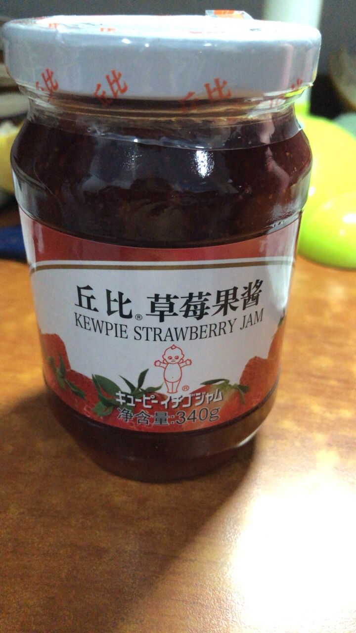 【丘比 草莓果酱340g】 面包酱蛋糕圣代 冰激凌果酱晒单图