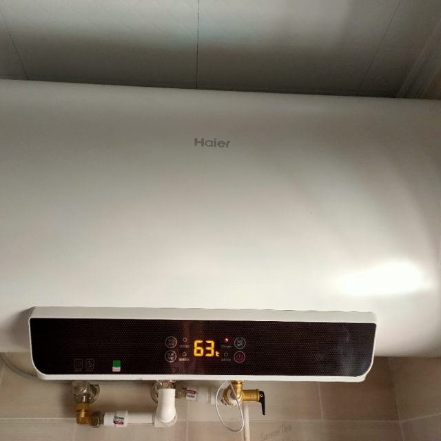haier海尔电热水器ec6001gc60升1级能效健康抑菌双管速热安全防电墙