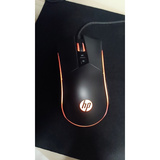 hp/惠普k500f机械手感有线键盘台式电脑笔记本外接办公电竞游戏专用